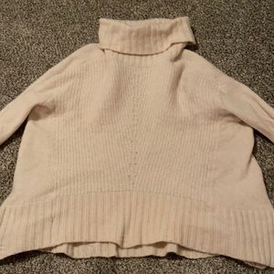 Cream sweater Anthropologie